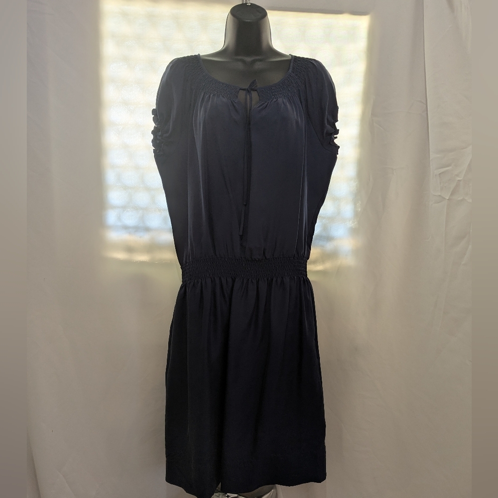 Talbot's Silk Elastic Waist Dress M